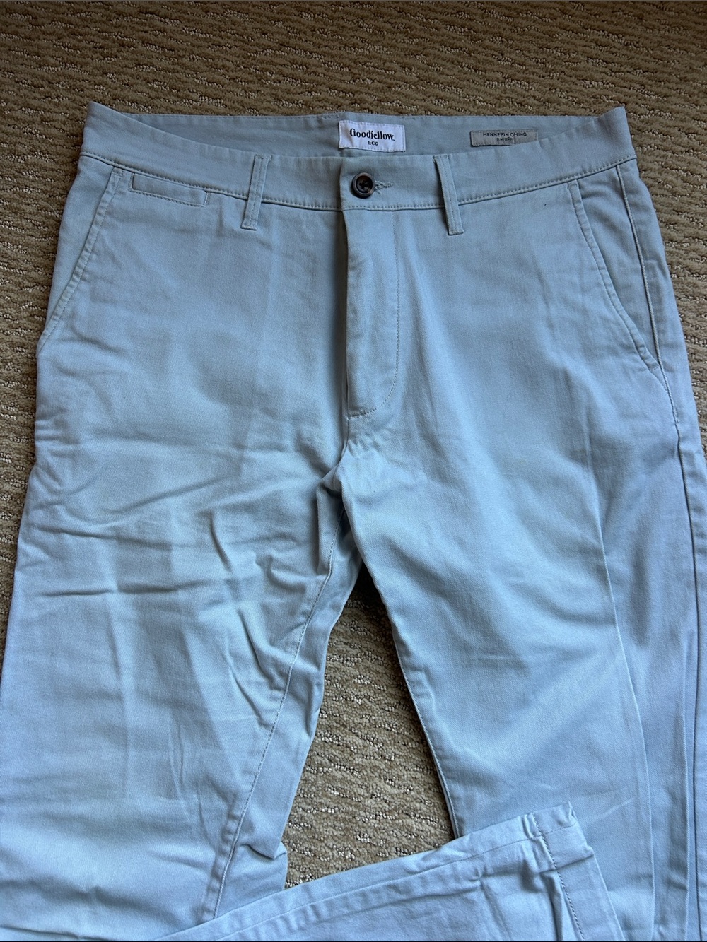 Goodfellow & Co Men’s Chino Pants in Light Grey